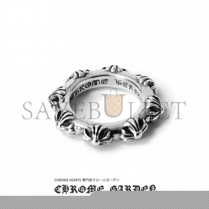 Ch**me He**ts cross band ring