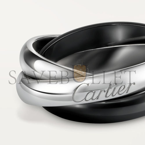 Ca*t*er trinity ring, classic ceramic b4095600