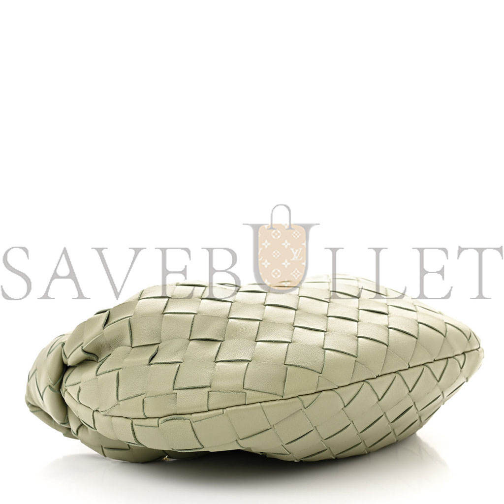 bo*te*ga Ve*ne*ta nappa intrecciato mini jodie travertine (22*13*4cm)
