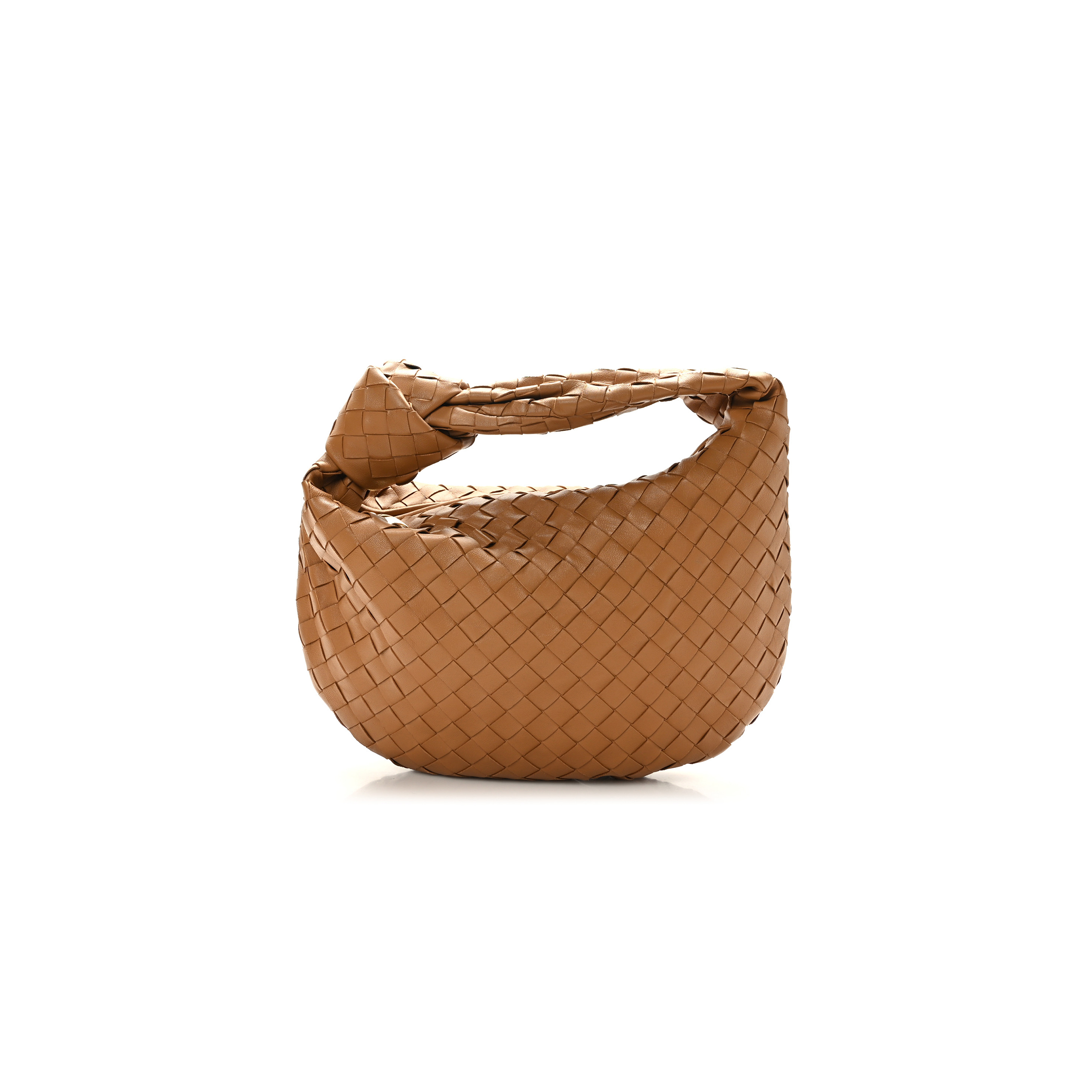 bo*te*ga Ve*ne*ta nappa intrecciato teen jodie hobo caramel (33*20*6cm)