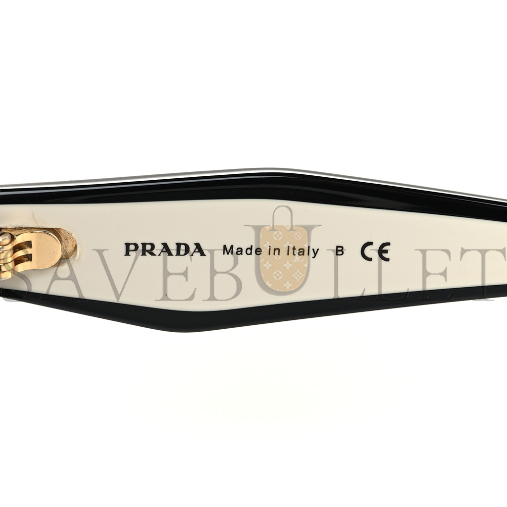 Pra*a acetate square sunglasses spr 16y black dark grey