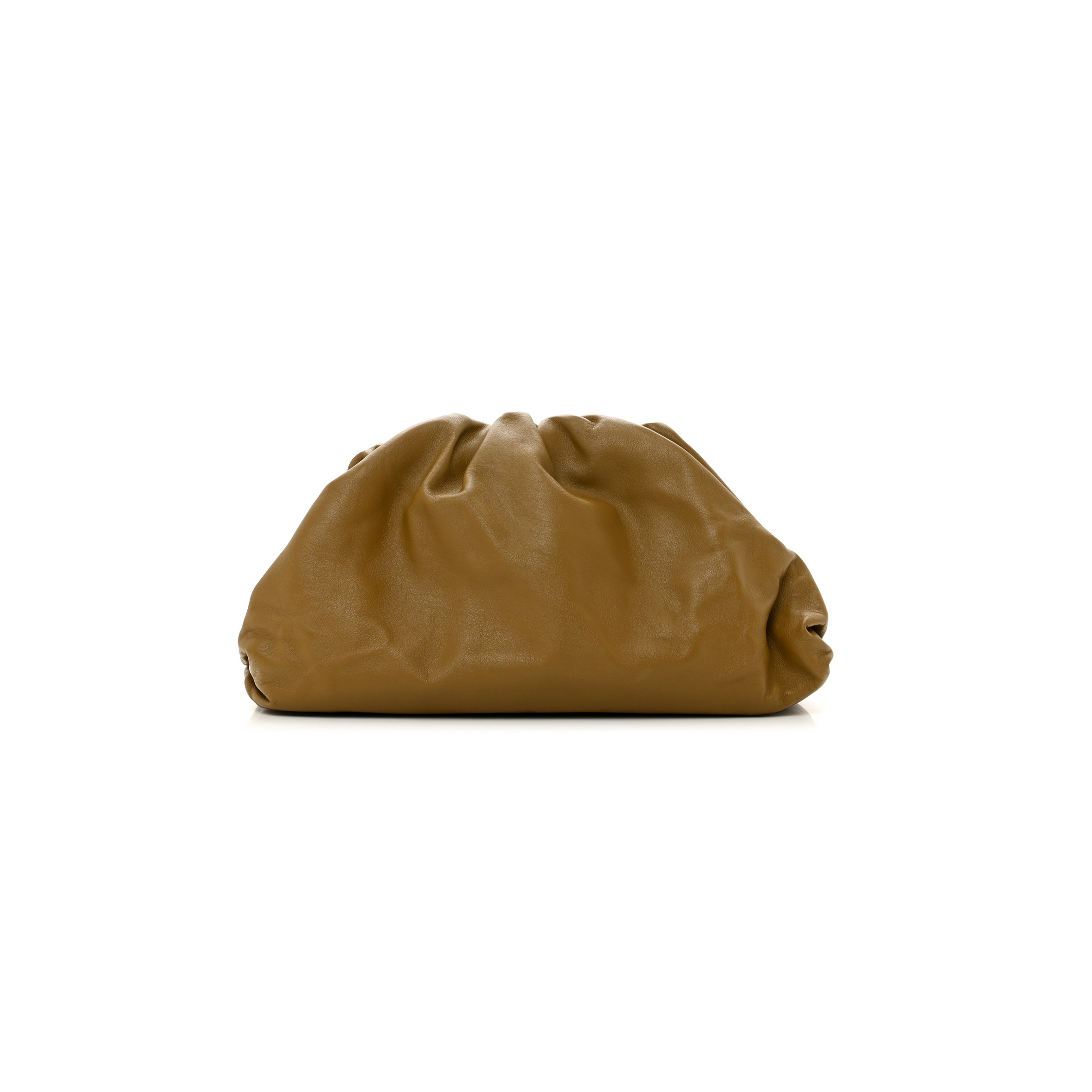 bo*te*ga Ve*ne*ta smooth butter calf the pouch oversized clutch cammello (38*19*9cm)