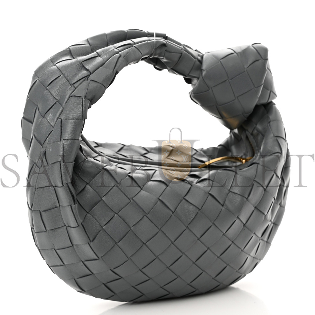 bo*te*ga Ve*ne*ta nappa intrecciato mini jodie thunder (25*15*6cm)