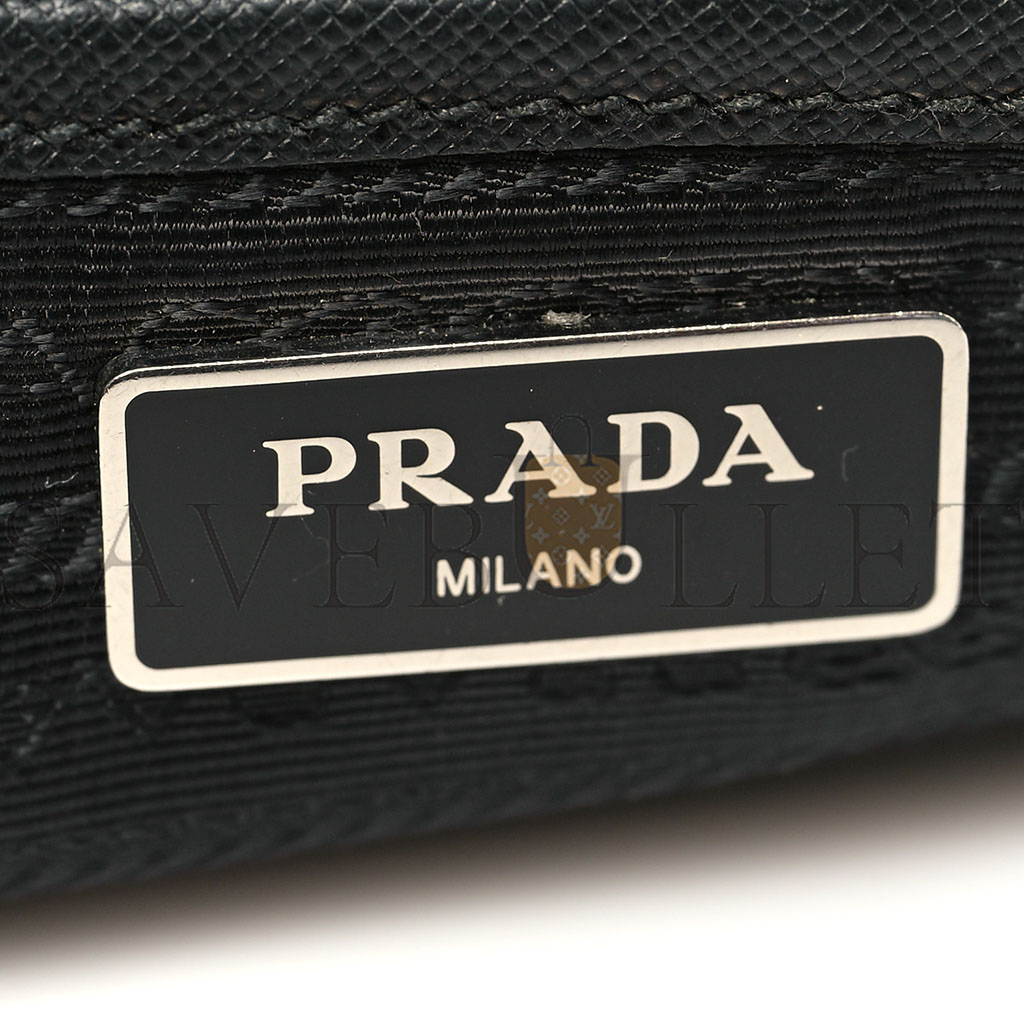 Pra*a nylon vela medium backpack black (30*30*14cm)