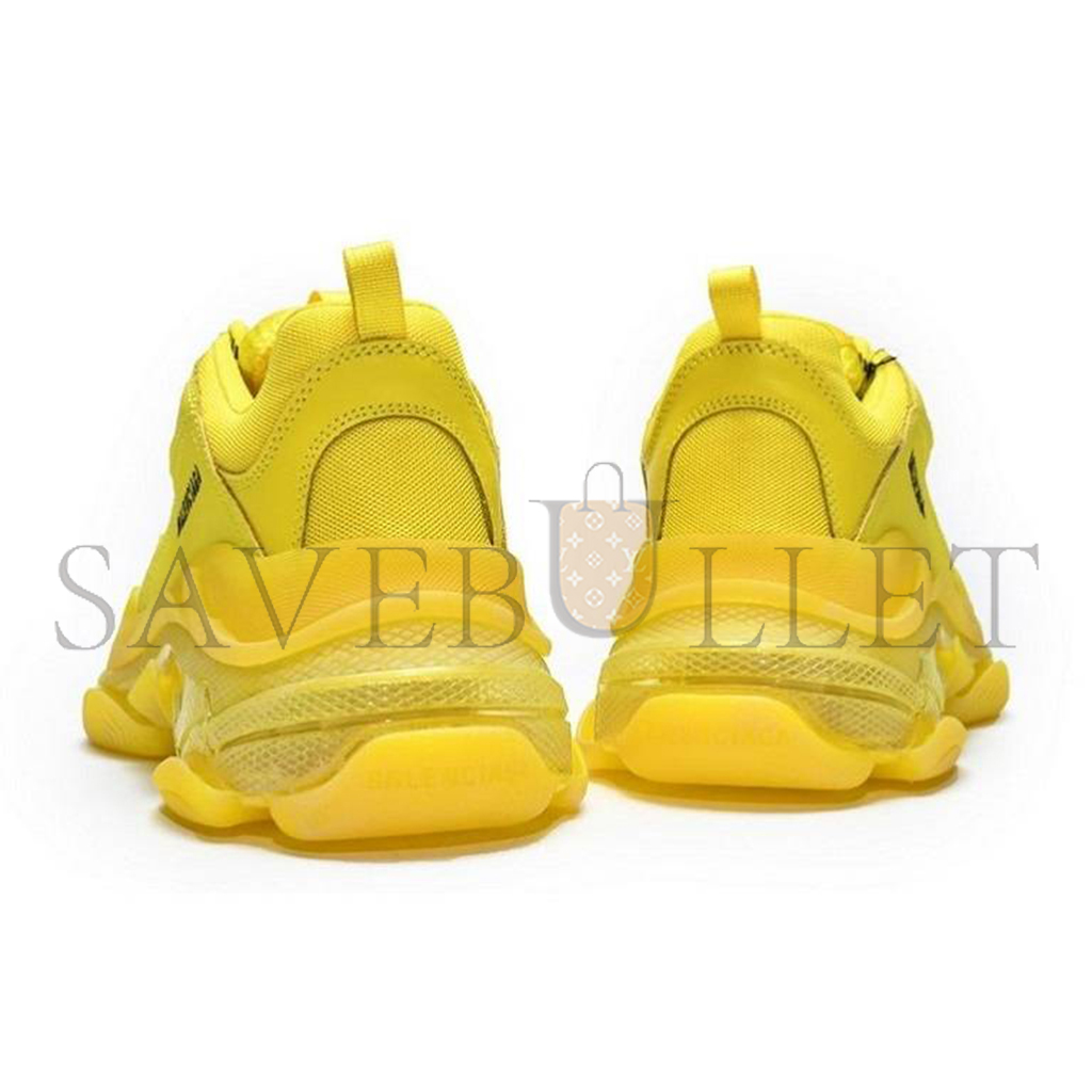 Ba*len*cia*ga triple s clear sole yellow 541624w09017500