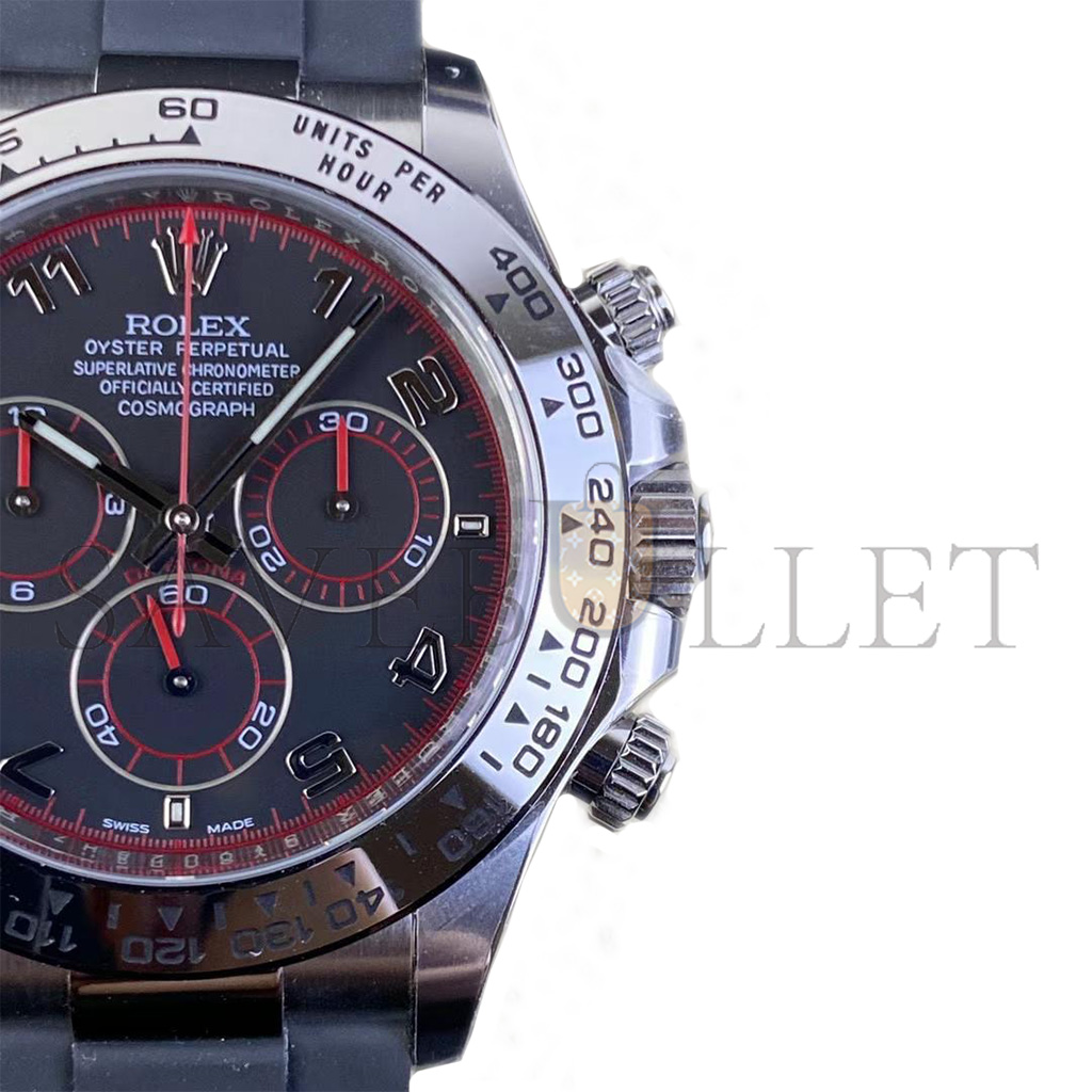 R*l*x daytona cosmograph 40mm 18k white gold automatic mechanical watch 116519-0104