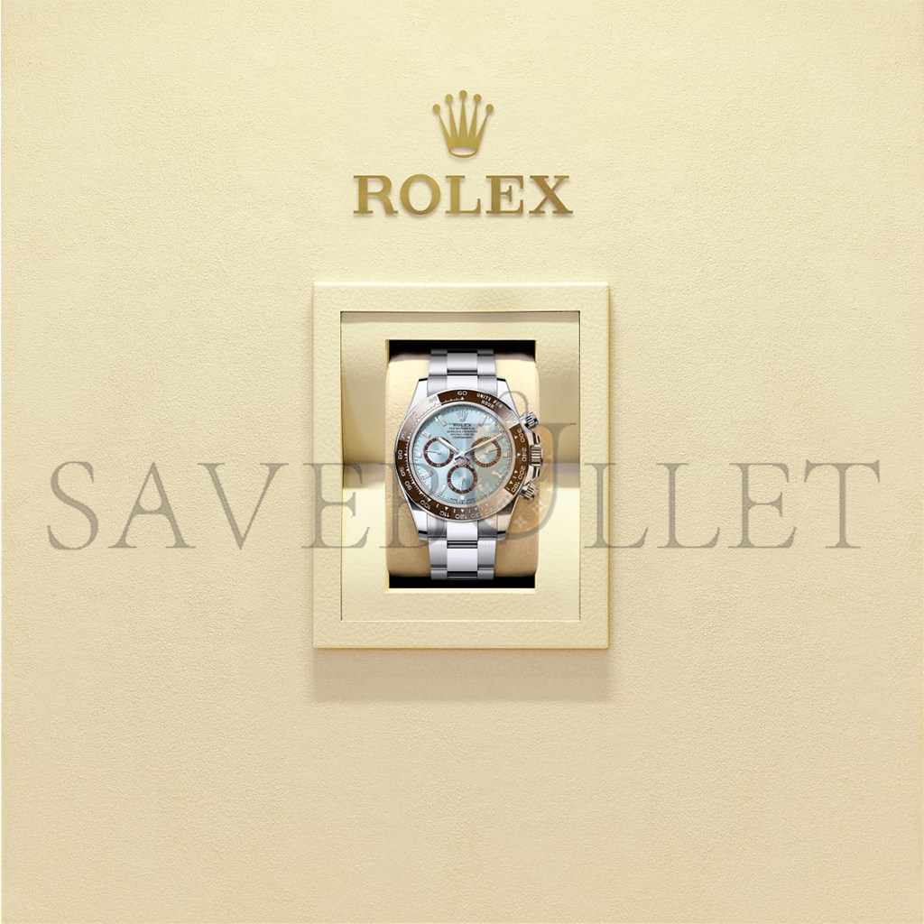 R*l*x cosmograph daytona oyster, 40 mm, platinum watch 126506-0002