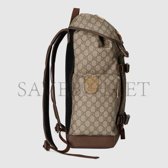 G*u*i gg skateboard backpack with web 690999 (42*34*16cm)