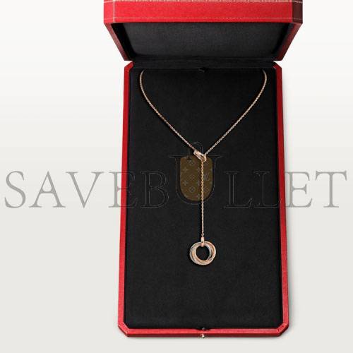 Ca*t*er  trinity necklace b7058500