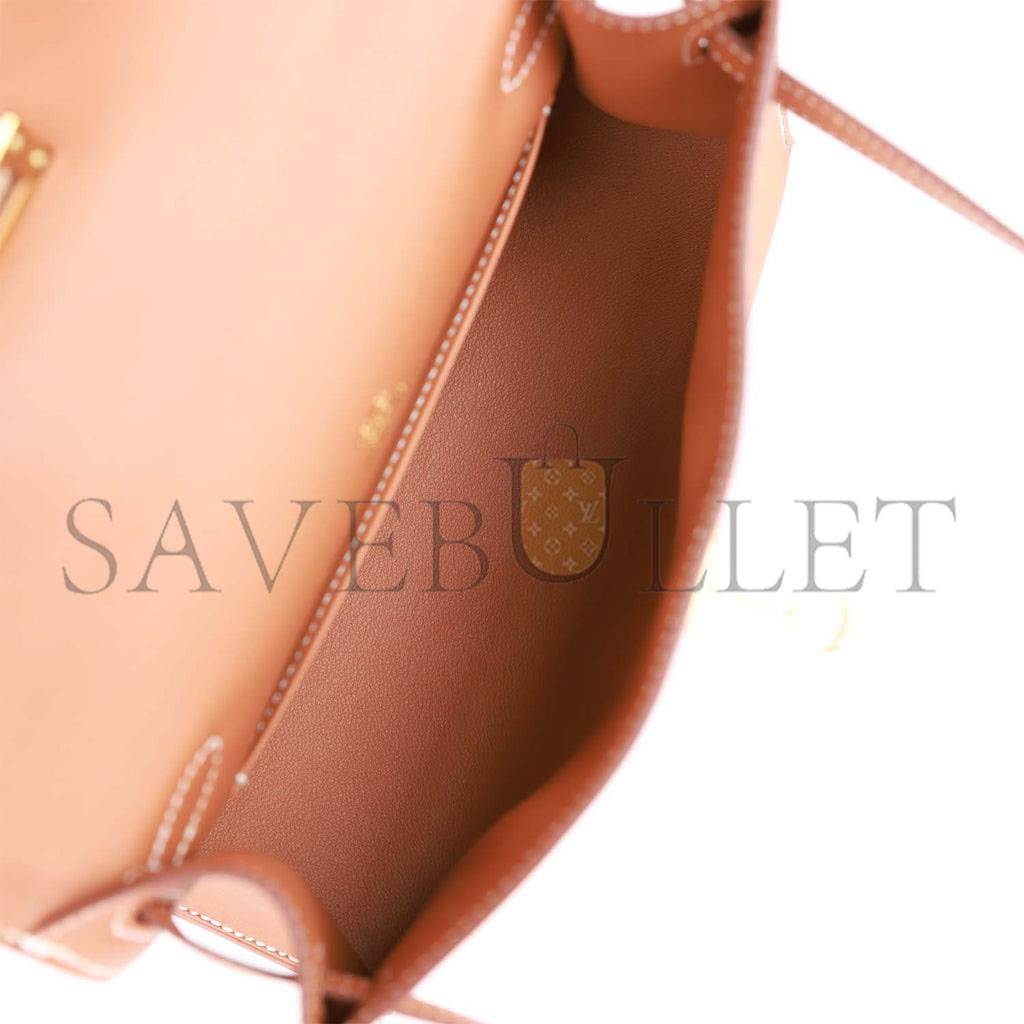 H**mes kelly pochette chai swift palladium hardware (22*12*13cm)
