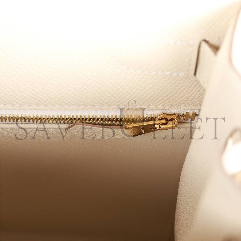 H**mes craie epsom sellier kelly 28cm gold hardware (28*21*12cm)