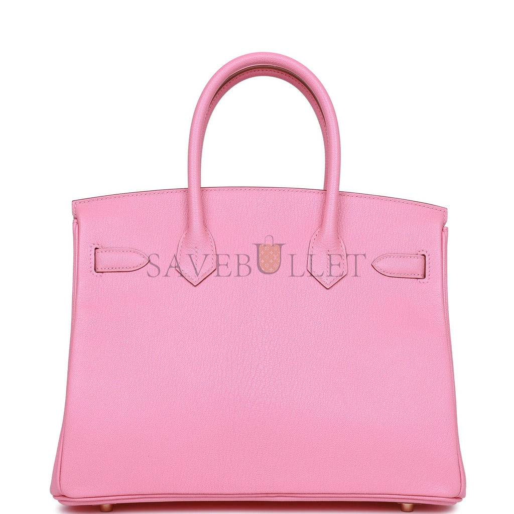 H**mes birkin 30 rose confetti chevre gold hardware (30cm)