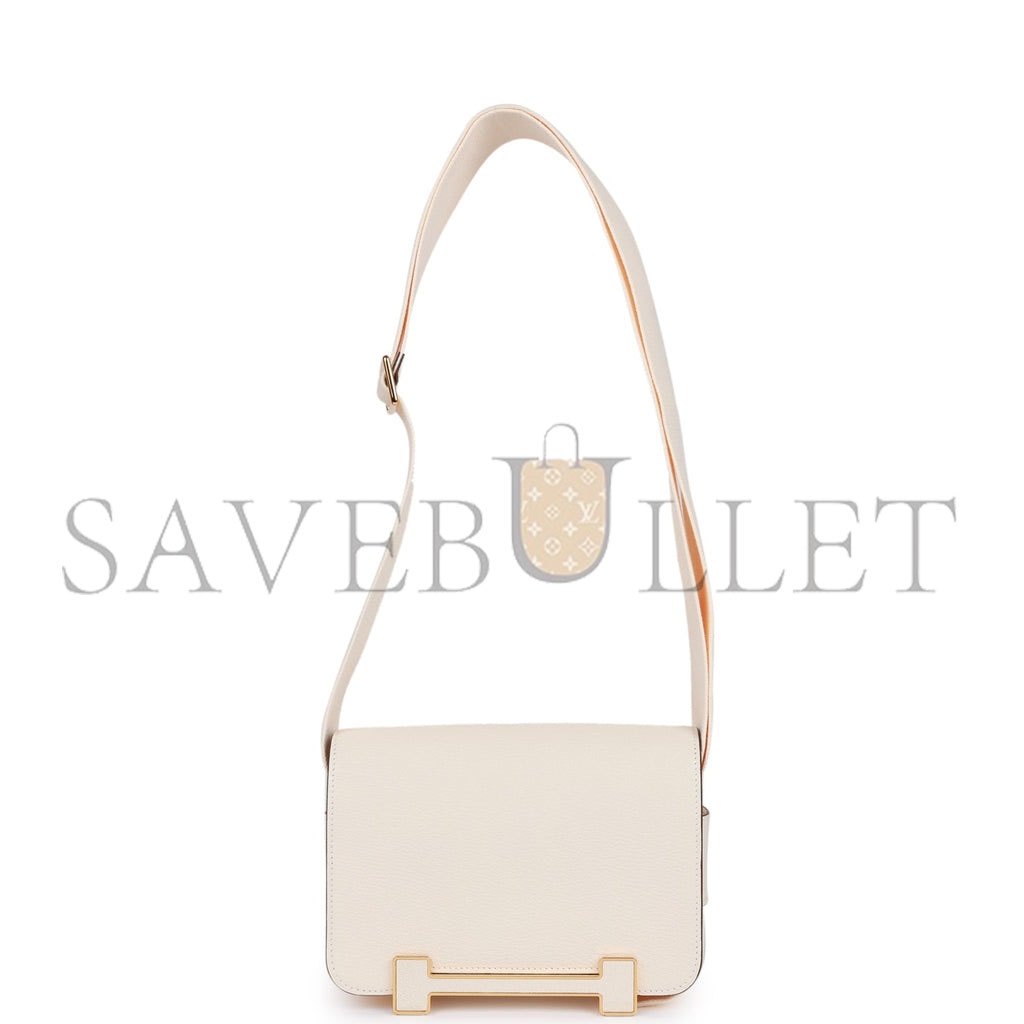 H**mes geta nata chevre gold hardware (20.3*14*6.4cm)