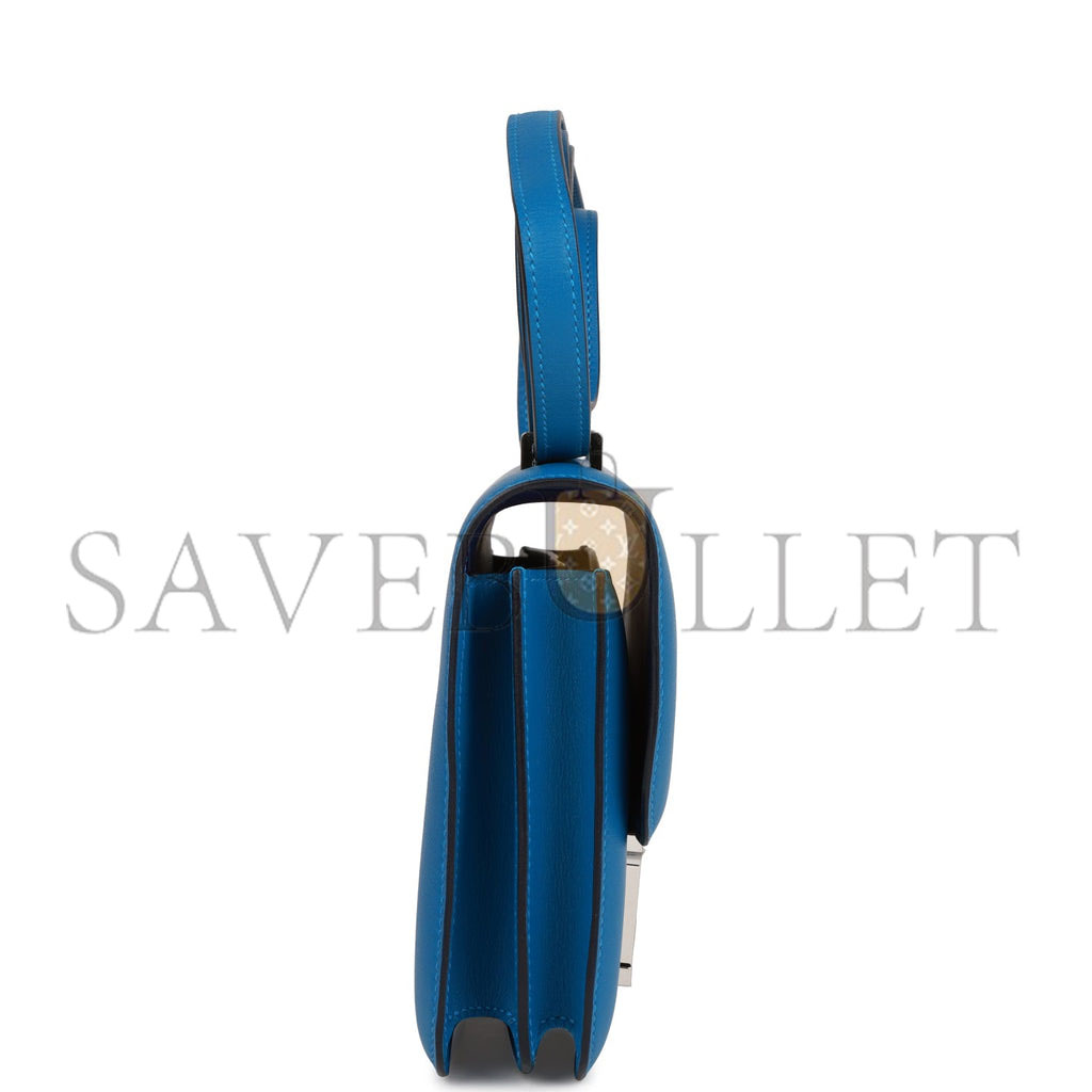 H**mes constance 18 mykonos verso evercolor palladium hardware (18cm)