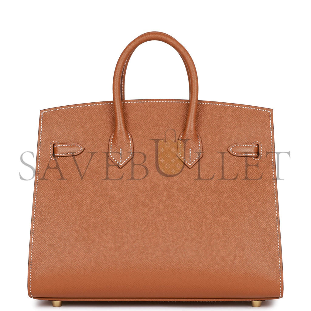 H**mes birkin sellier 25 gold epsom gold hardware handmade (25cm)