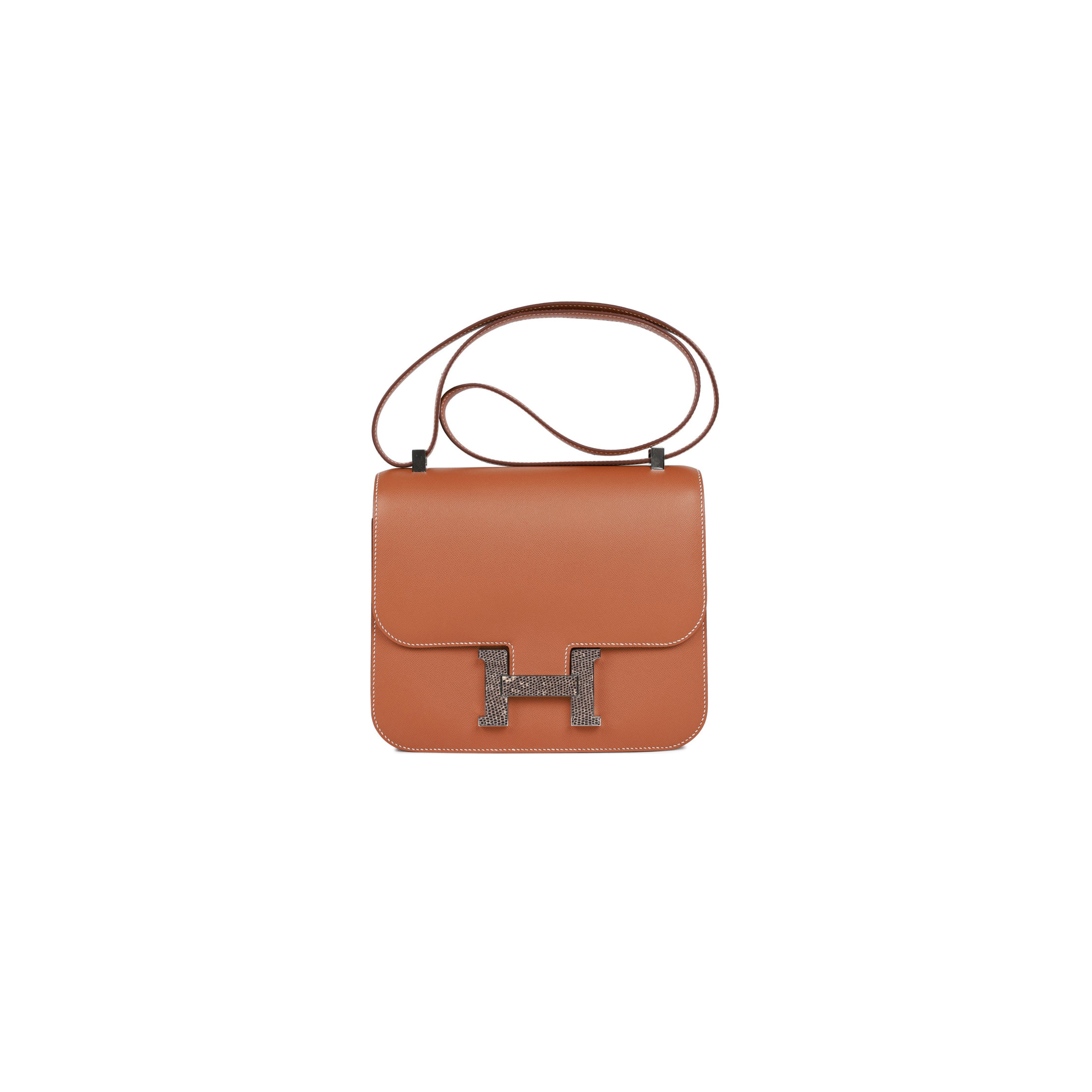 H**mes constance 24 gold madame and lizard palladium hardware 39820978618462 (24cm)