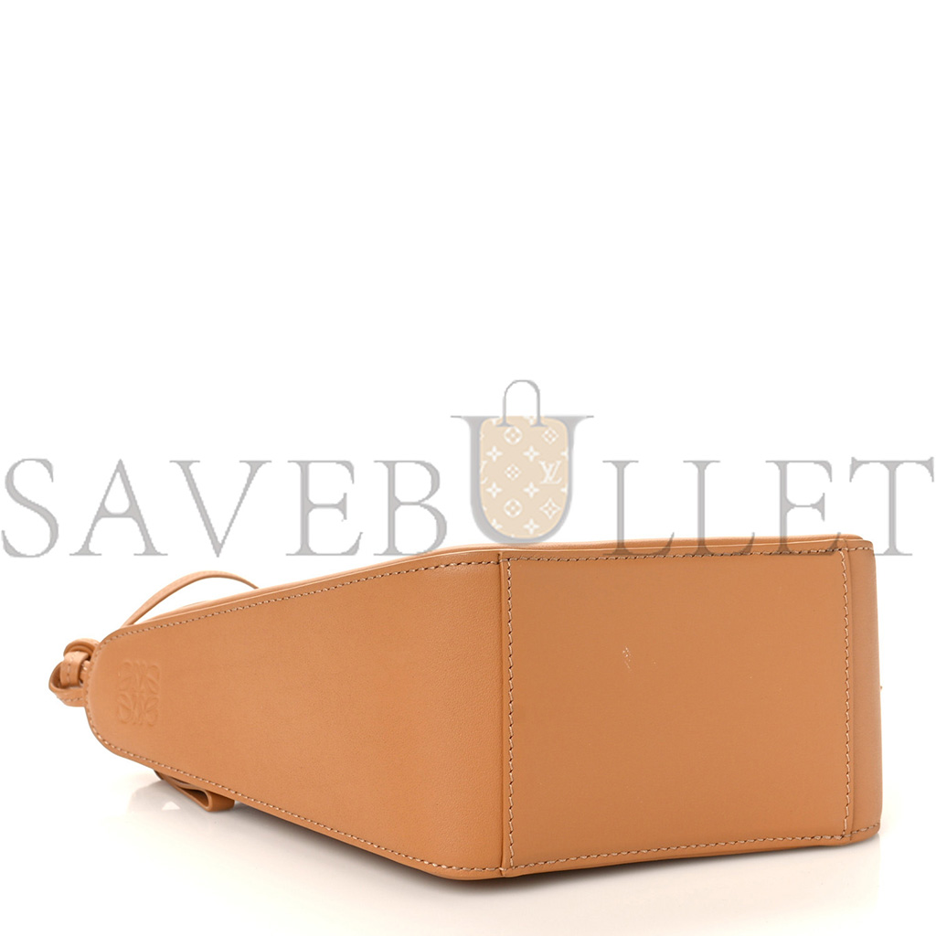 l*ew* calfskin mini hammock hobo warm desert (17*15*10cm)