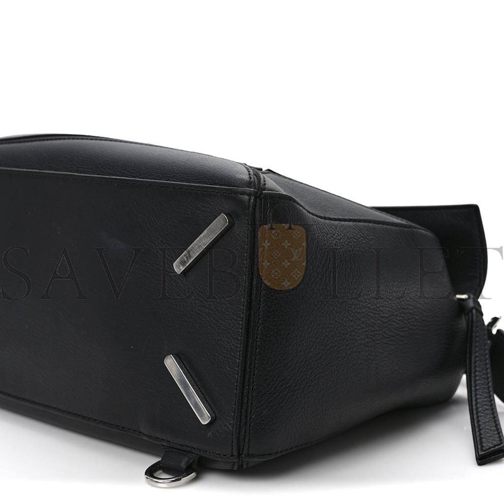 l*ew* calfskin medium puzzle bag black (29*19.5*14cm)