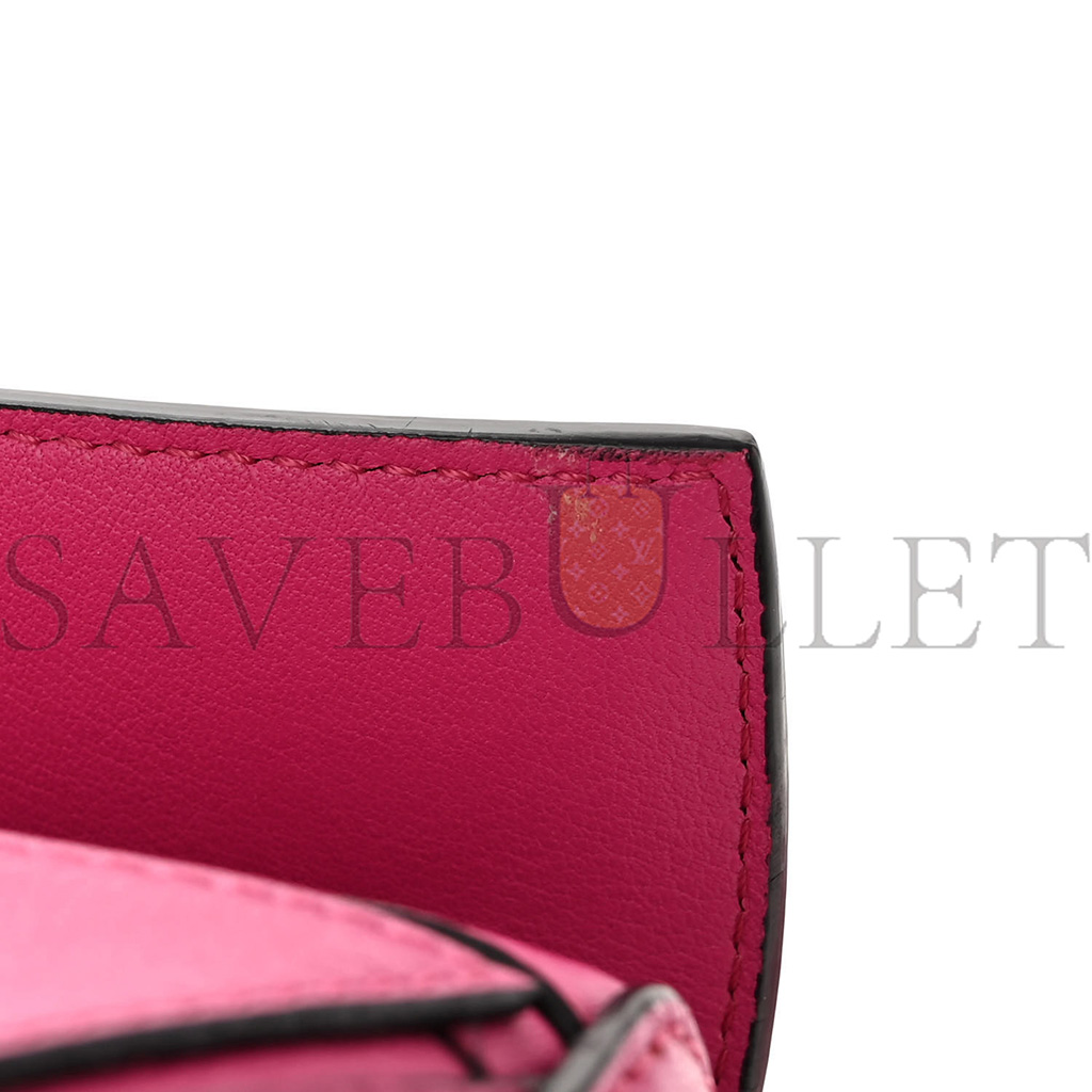l*ew* calfskin medium puzzle bag fuchsia (29*18*12cm)