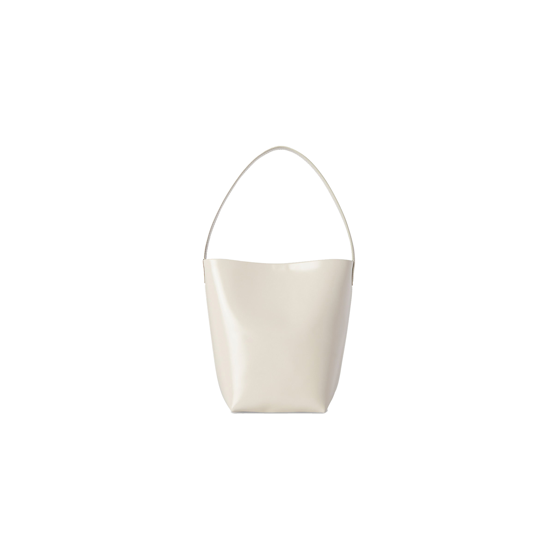 T*e R*w small ns park tote in leather ivory w1314l61ishg (25*22*12cm)