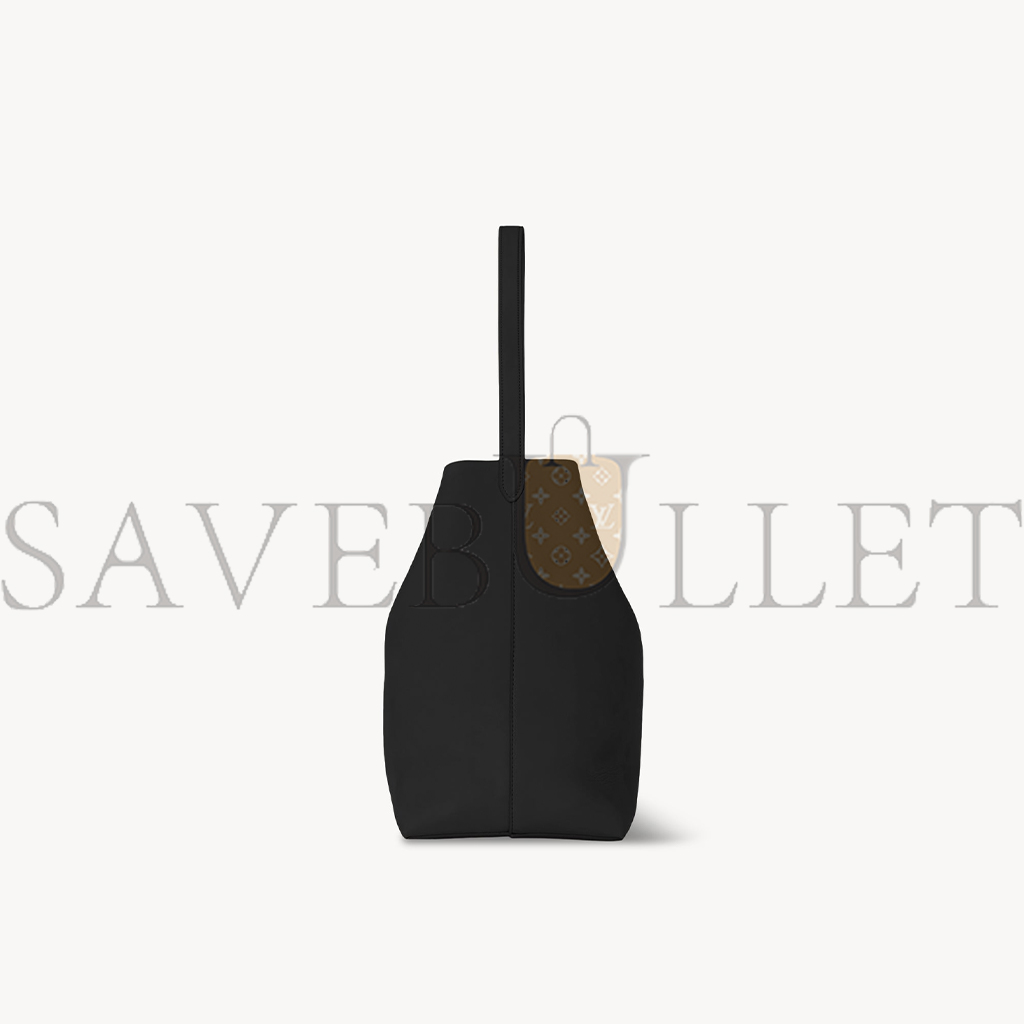 T*e R*w small ns park tote bag in nubuck black w1314l87blk (25*22*12cm)
