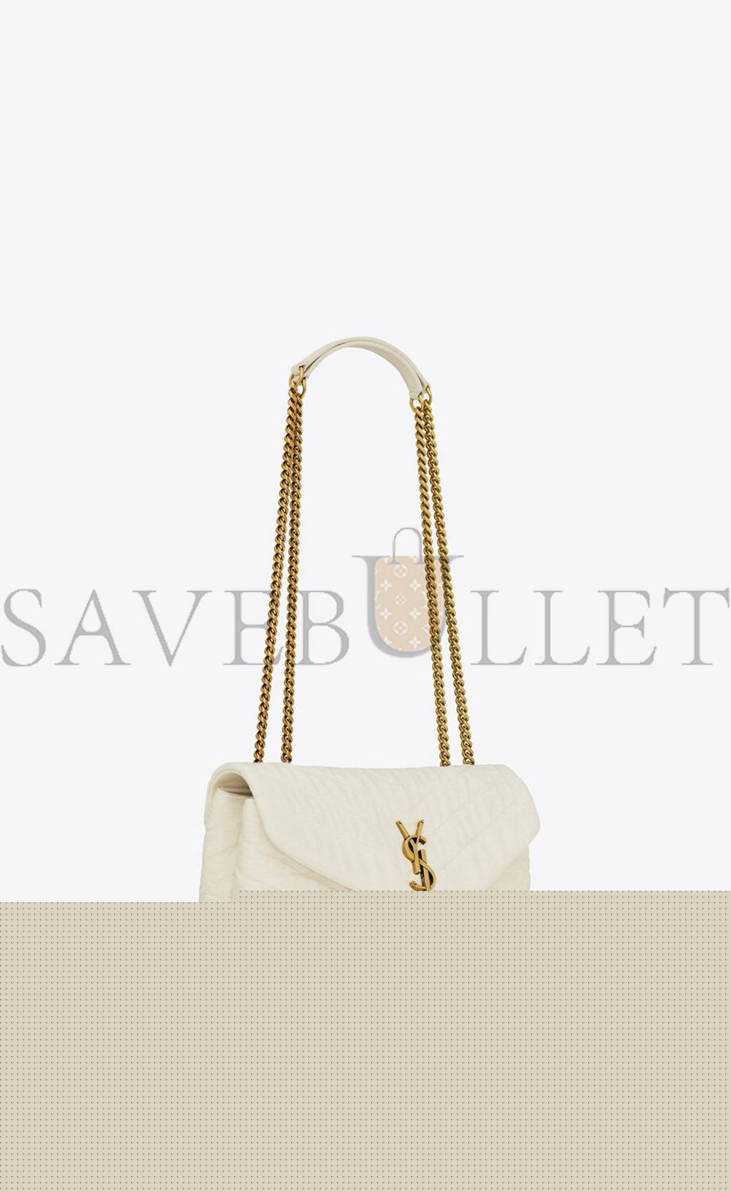 Y*L loulou small in quilted "y" cotton 494699fabq99133 (23*17*9cm)