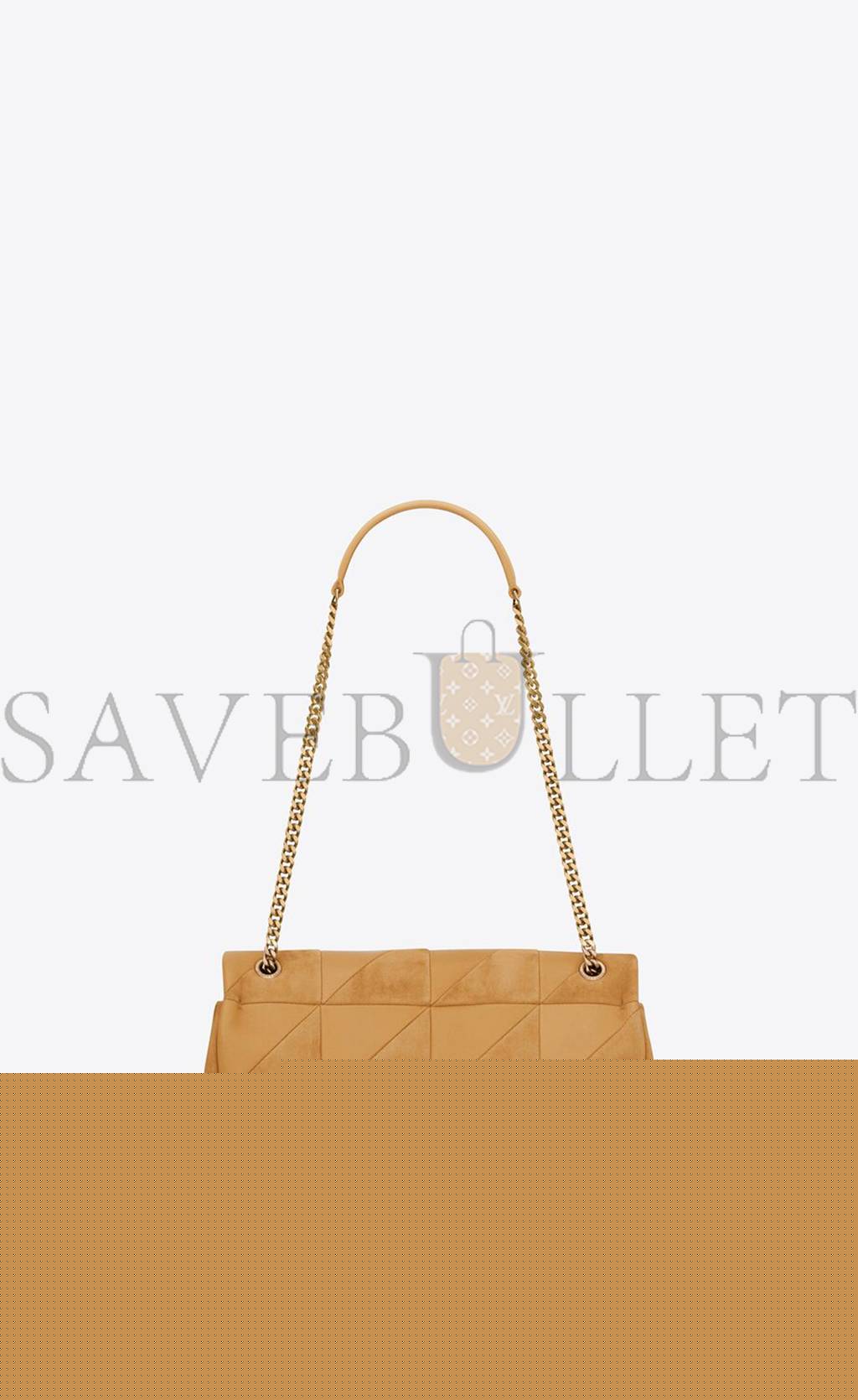 Y*L jamie medium chain bag "carr&eacute; rive gauche" in lambskin and suede" in lambskin and suede 515821copp77019 (25*15*7.5cm)