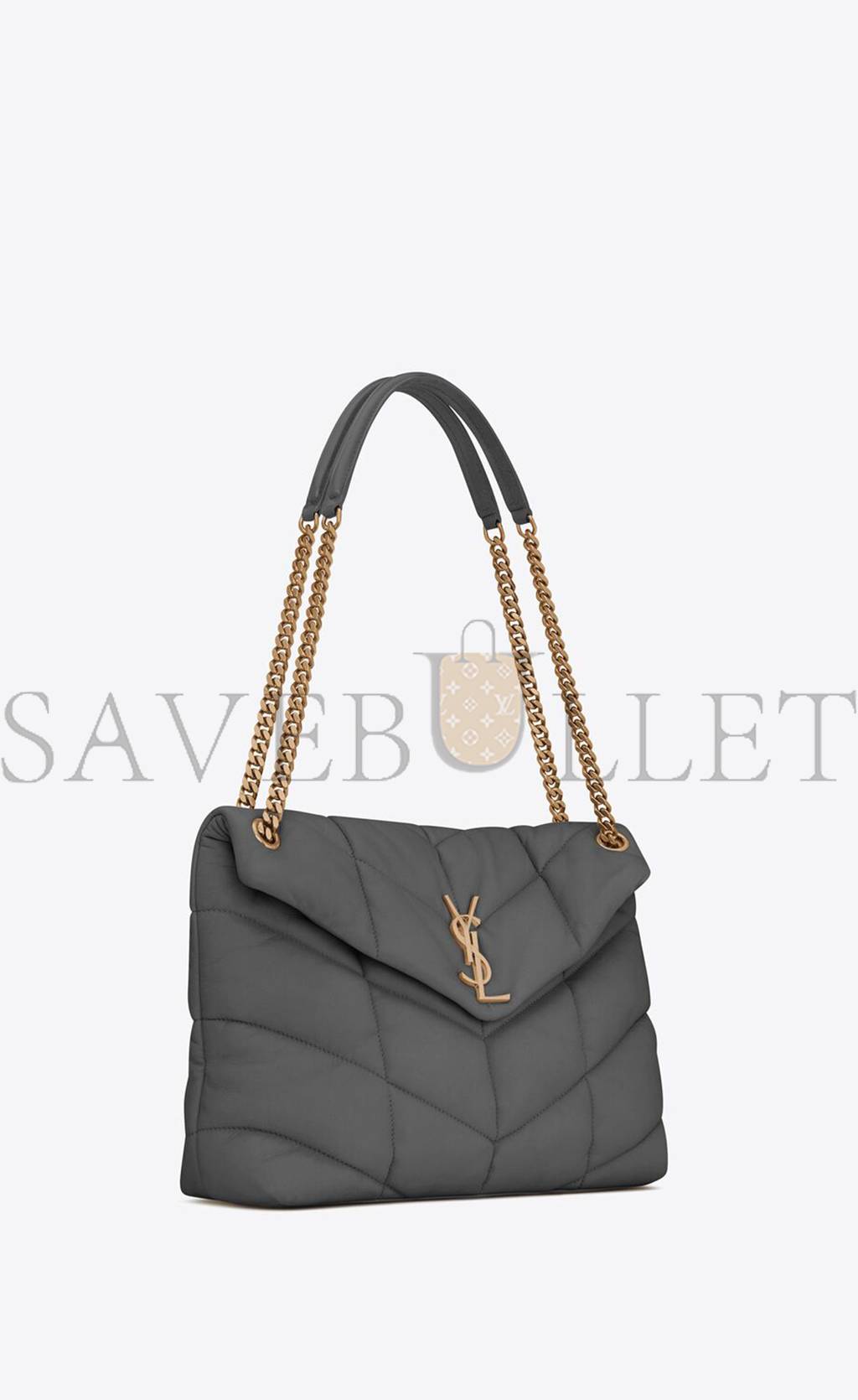 Y*L puffer medium chain bag in quilted lambskin 5774751el071112 (35*23*13.5cm)