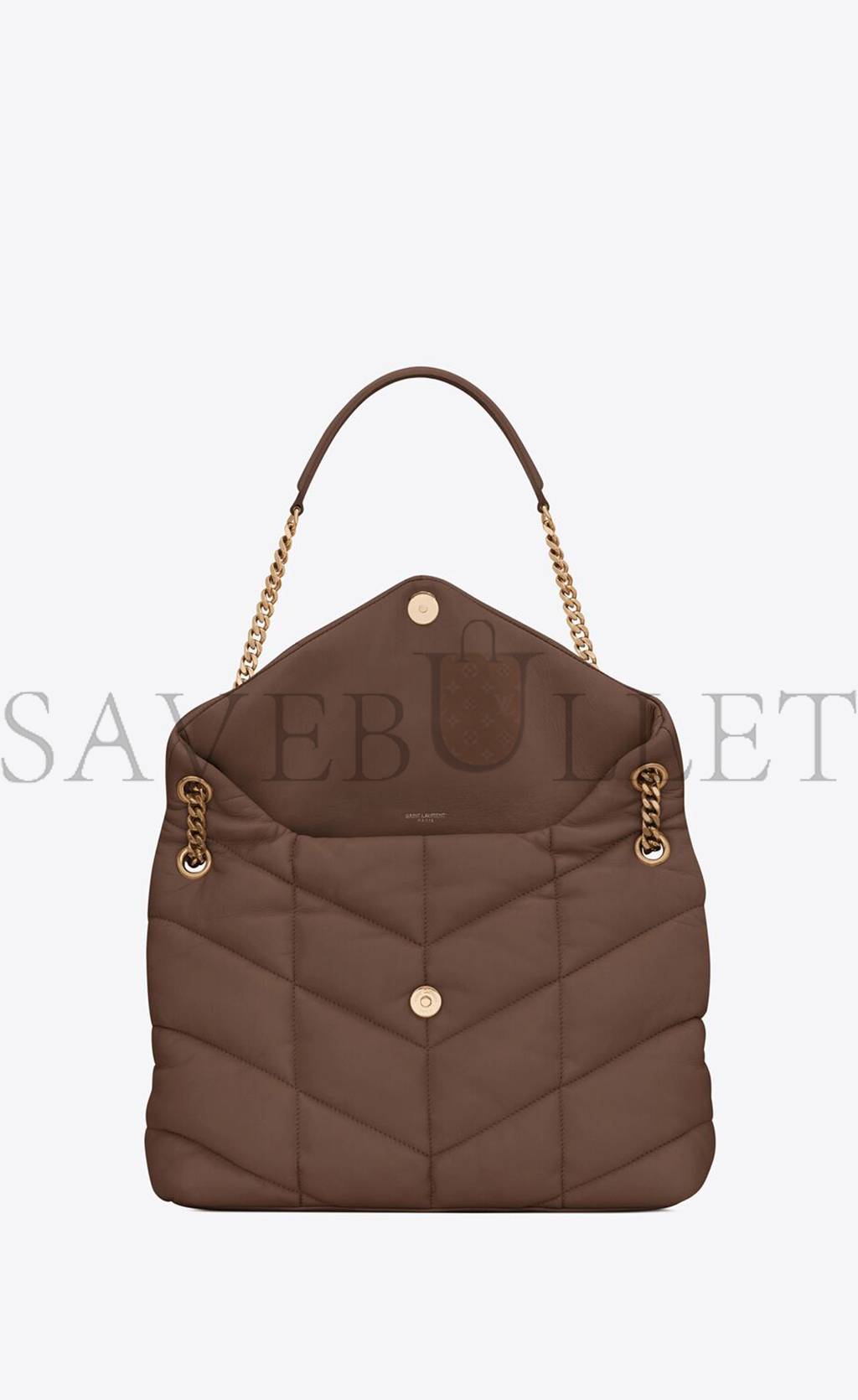 Y*L puffer medium chain bag in quilted lambskin 5774751el072851 (35*23*13.5cm)