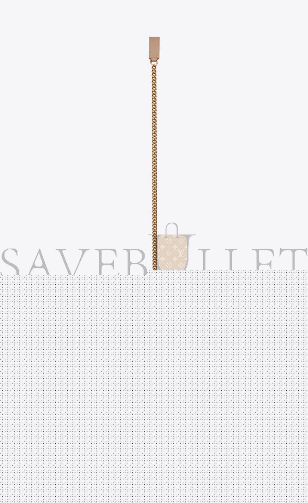 Y*L envelope small bag in mix matelass&eacute; grain de poudre embossed leather 600195bow912721 (21*13*6cm)