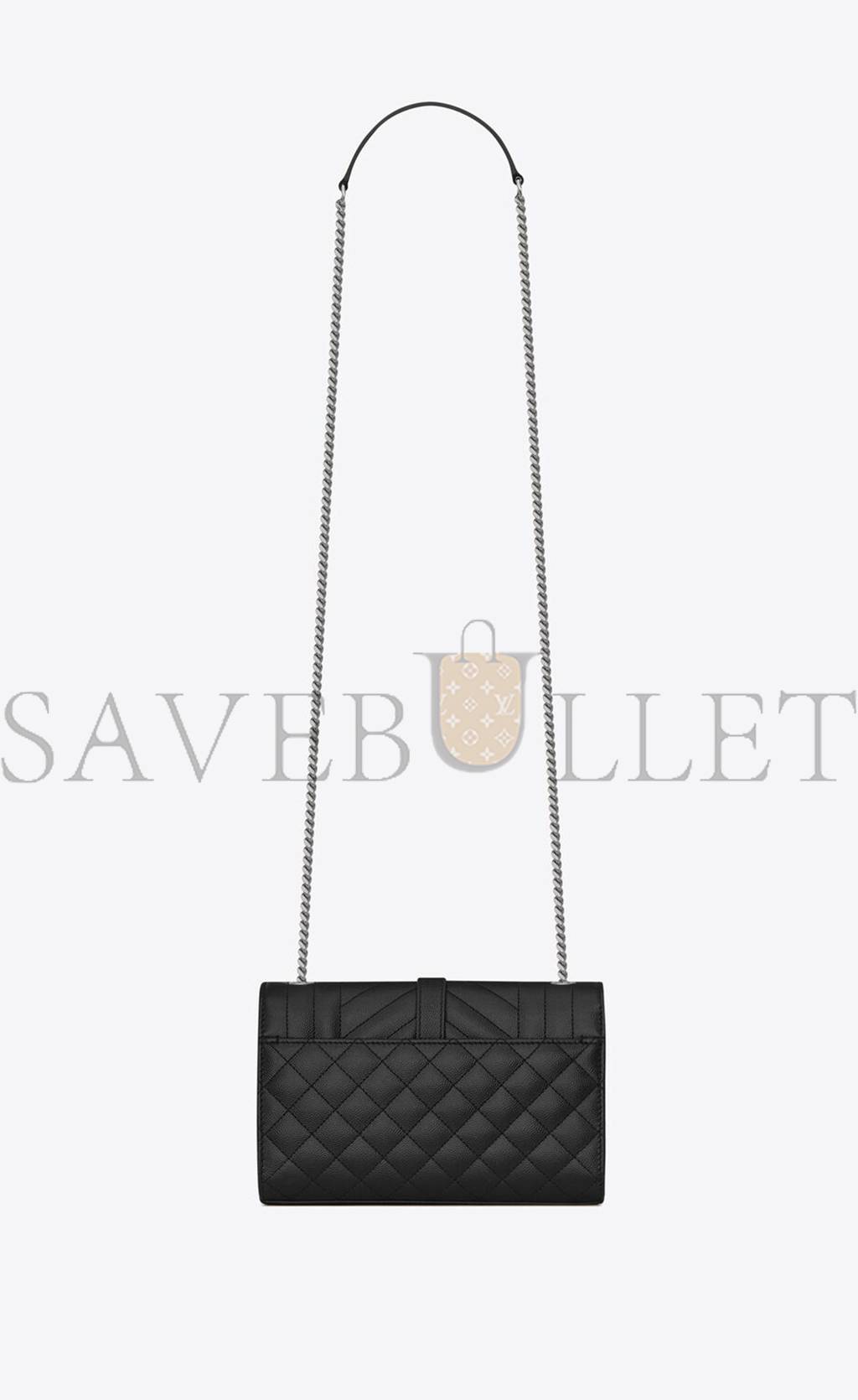 Y*L envelope small bag in mix matelass&eacute; grain de poudre embossed leather 600195bow921000 (21*13*6cm)