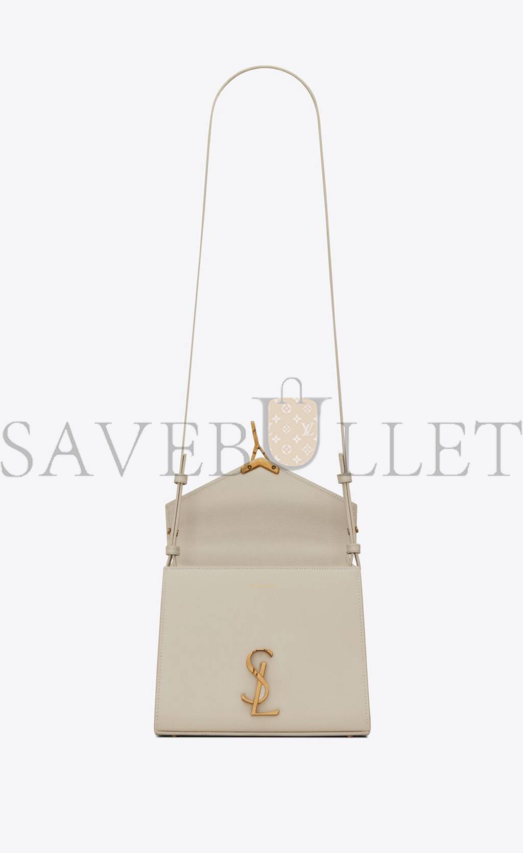 Y*L cassandra mini top handle bag in grain de poudre embossed leather 623930bow0w9207 (20*16*7.5cm)