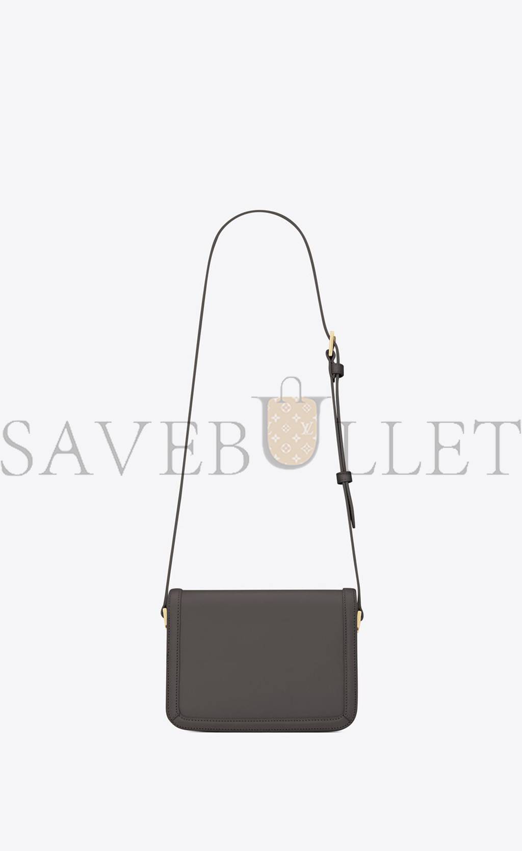 y*l solferino small satchel in box Sa**t Lau*nt leather 6343060sx0w1112 (19*13*5cm)