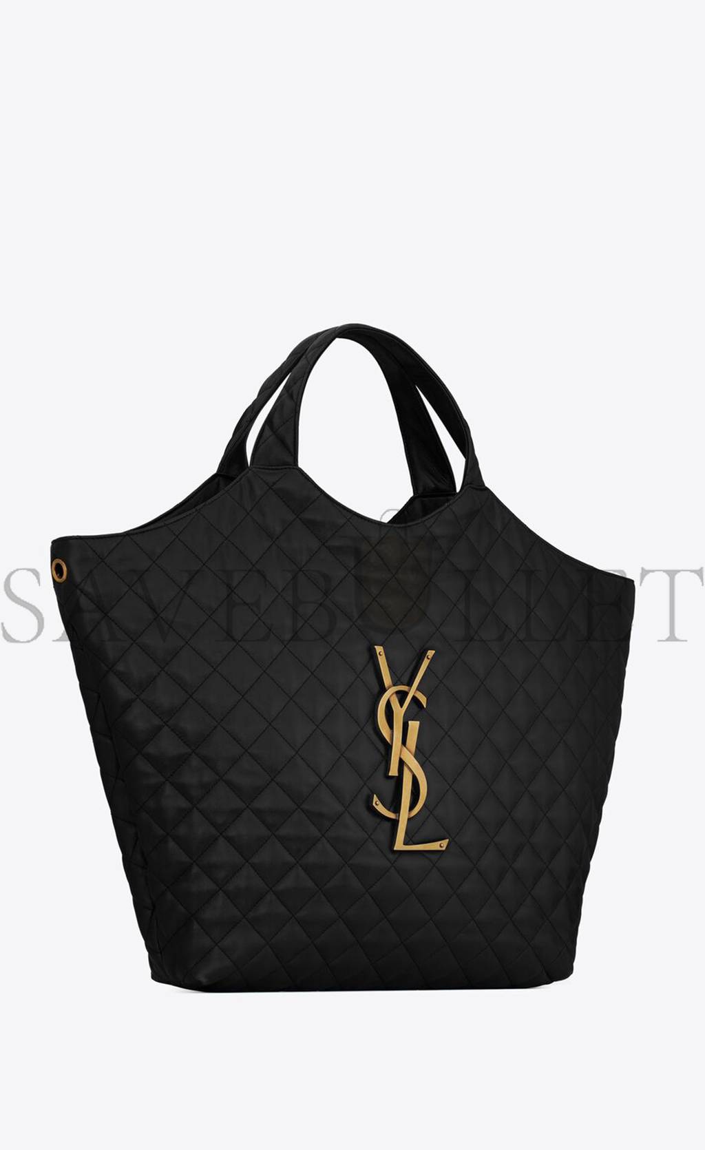 Y*L icare maxi shopping bag in quilted lambskin 698651aaang1000 (43*39*8cm)