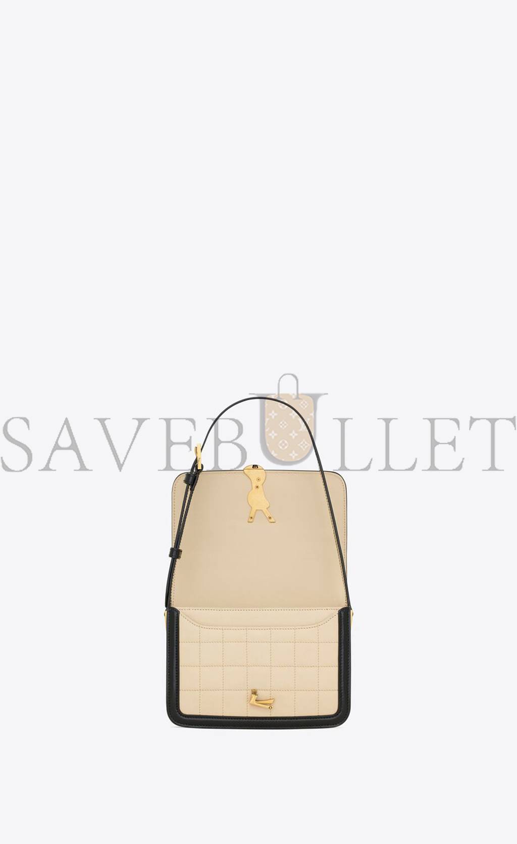 Y*L solferino small in quilted nubuck suede 739139aab6z9289 (18.5*14*6cm)