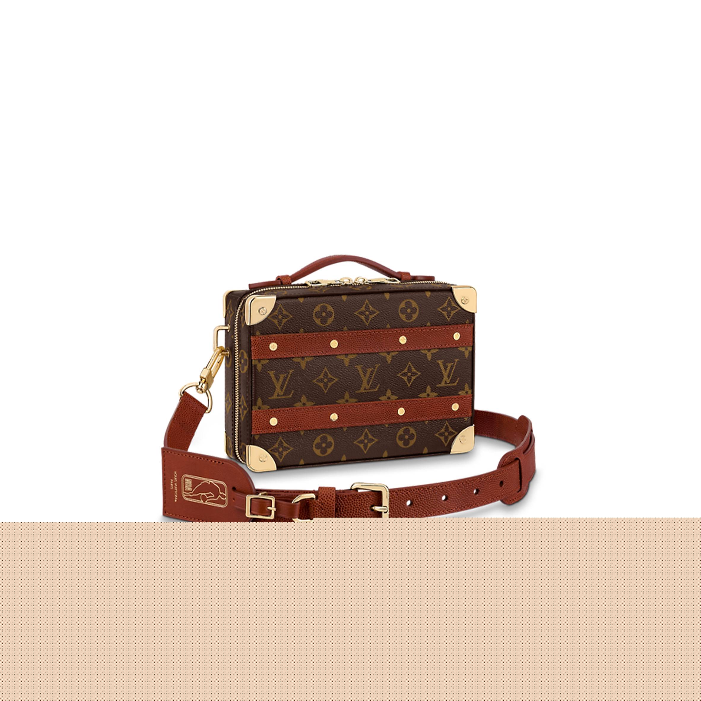 l**is V*t*n  lvxnba handle trunk  m45785 (21.5*15*7cm)